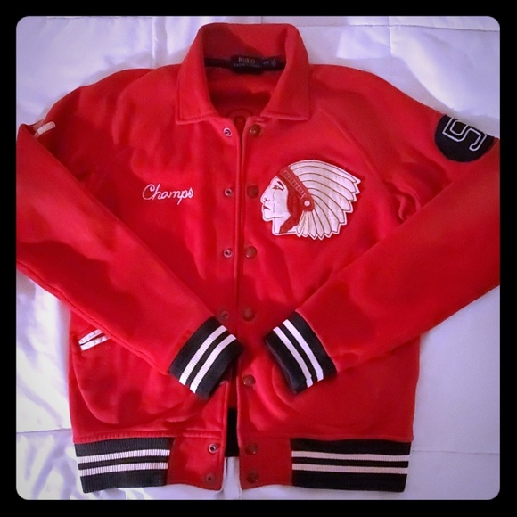 ralph lauren football jacket